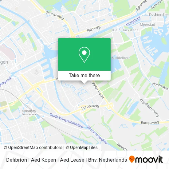 Defibrion | Aed Kopen | Aed Lease | Bhv map