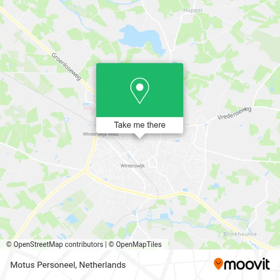 Motus Personeel map