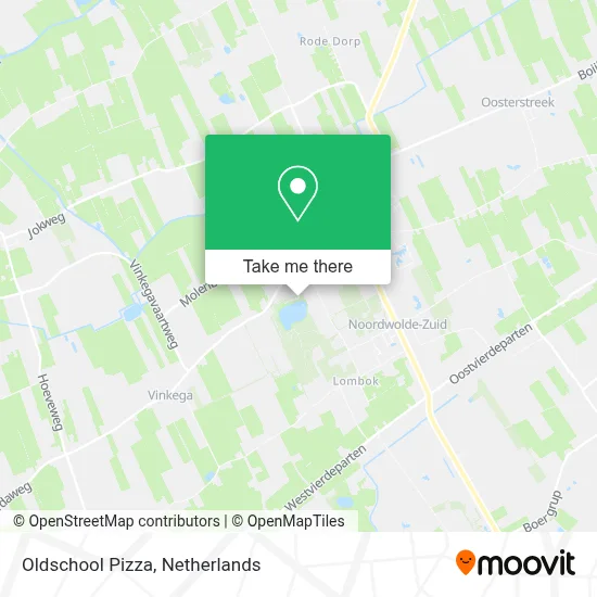 Oldschool Pizza map