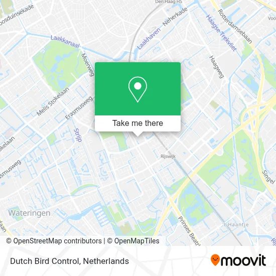 Dutch Bird Control map