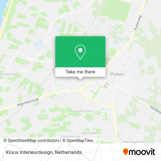 Kloos Interieurdesign map