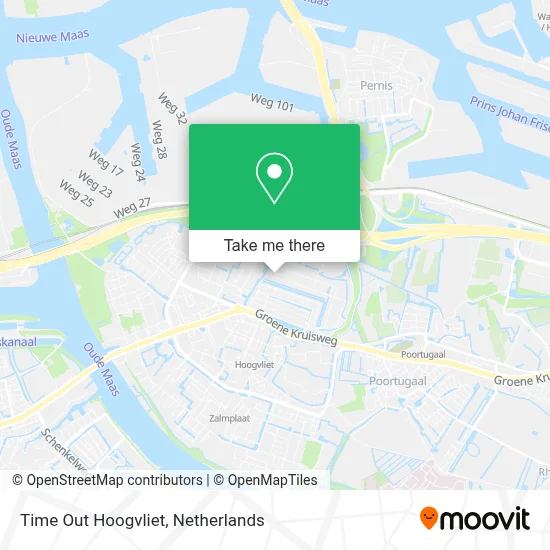 Time Out Hoogvliet map