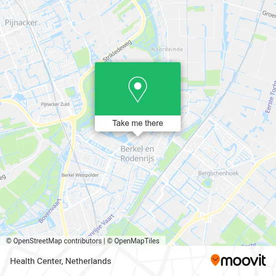 Gezondheidscentrum map