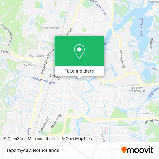 Tapemyday map