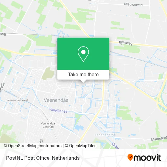 Postnl Postkantoor map