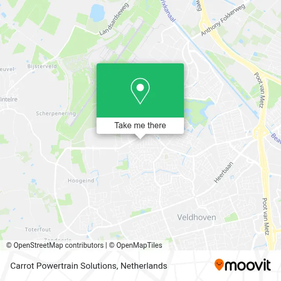 Carrot Powertrain Solutions map