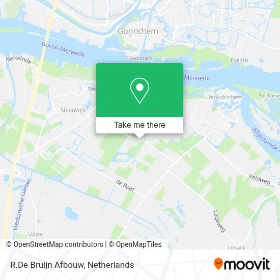 R.De Bruijn Afbouw Karte