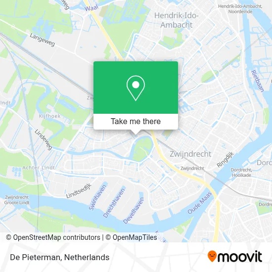 De Pieterman Karte
