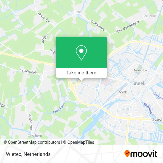 Wietec map