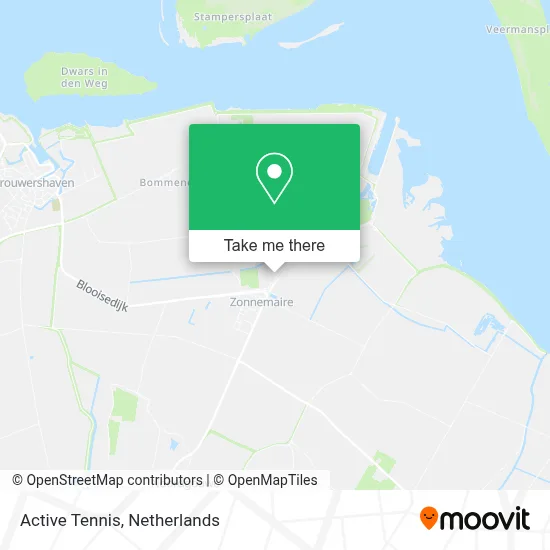 Active Tennis map