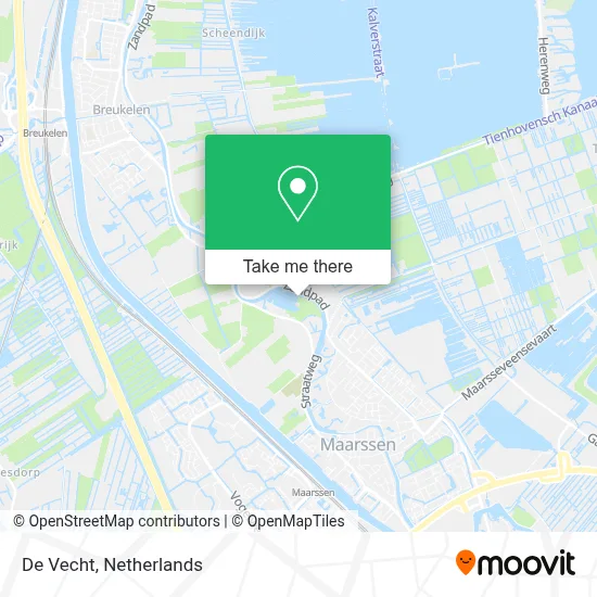 De Vecht map