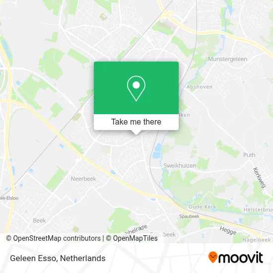 Geleen Esso map