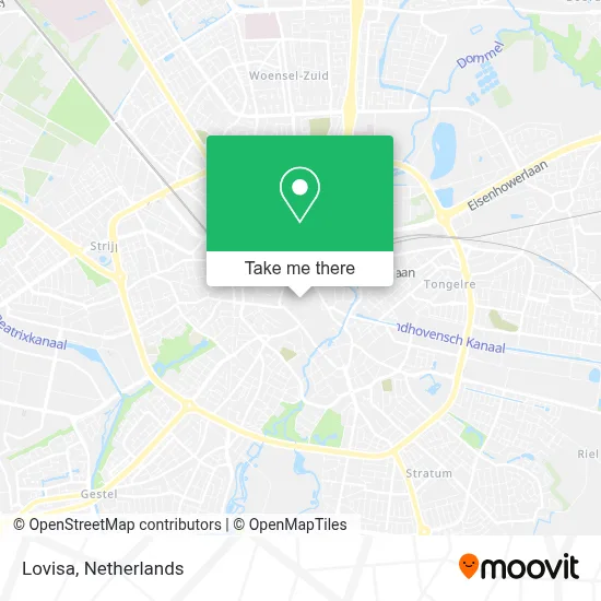 Lovisa map