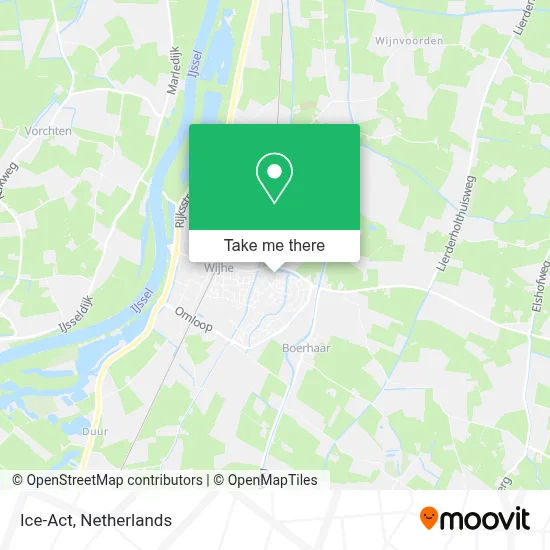 Ice-Act map