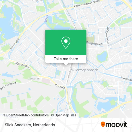 Slick Sneakers map