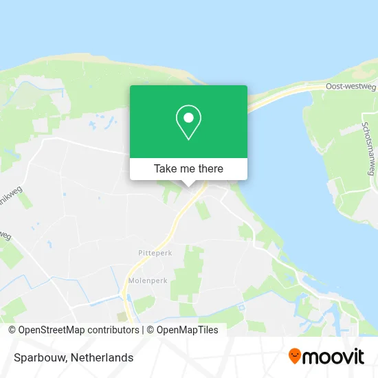 Sparbouw map