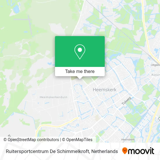 Ruitersportcentrum De Schimmelkroft map