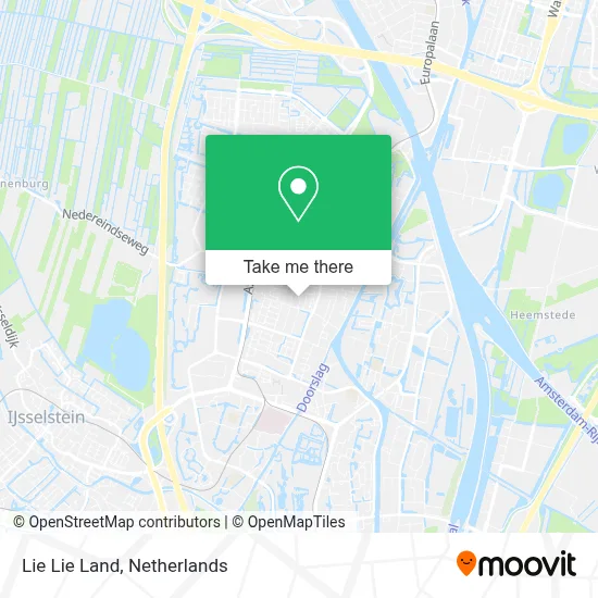 Lie Lie Land map