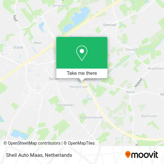Shell Auto Maas map