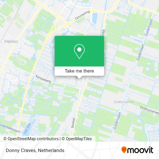 Donny Craves map