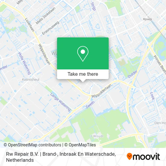 Rw Repair B.V. | Brand-, Inbraak En Waterschade Karte