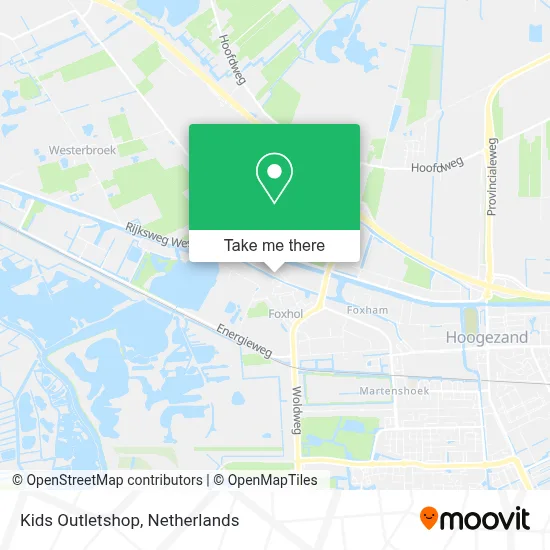 Kids Outletshop map