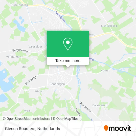 Giesen Roasters map