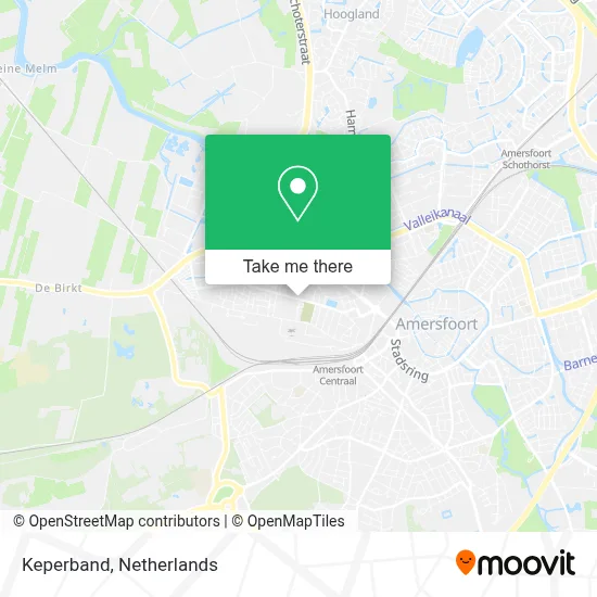 Keperband map