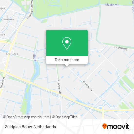 Zuidplas Bouw map