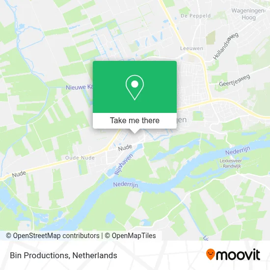 Bin Productions map