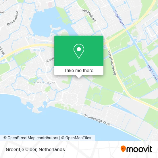 Groentje Cider map