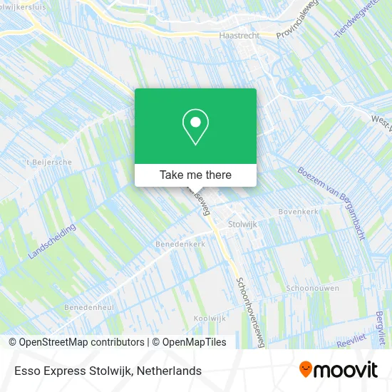 Esso Express Stolwijk map