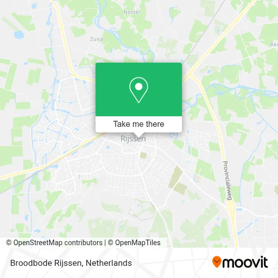 Broodbode Rijssen Karte