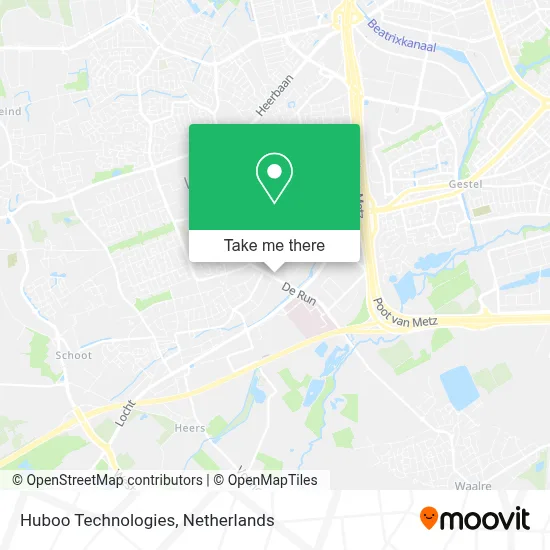 Huboo Technologies map