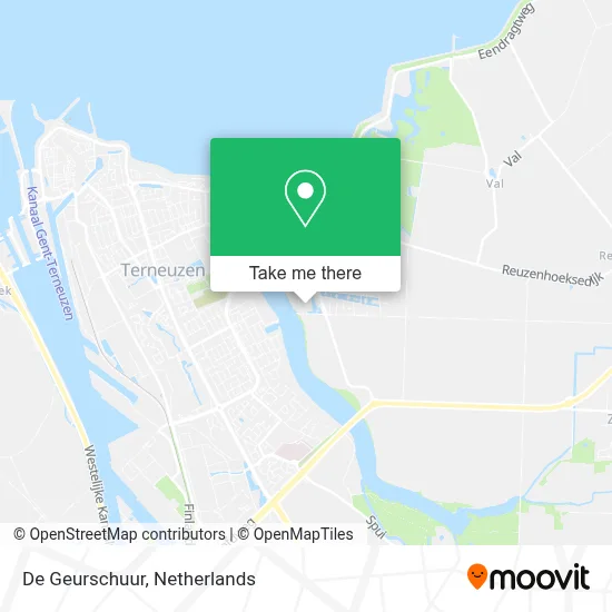 De Geurschuur map