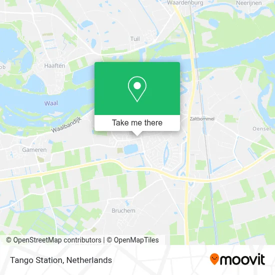 Tango Station map