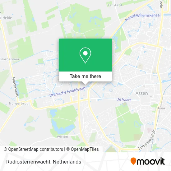 Radiosterrenwacht map