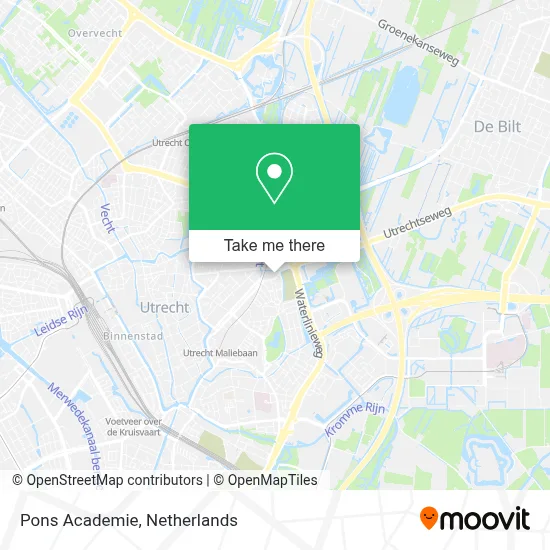 Pons Academie map