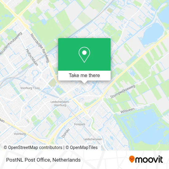 Postnl Postkantoor map