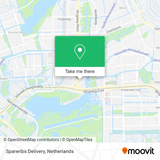 Spareribs Delivery map