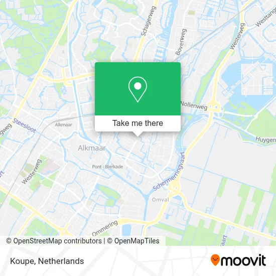 Koupe map