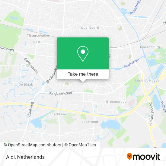 Aldi map