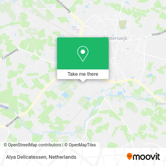 Alya Delicatessen map