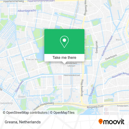 Greana map