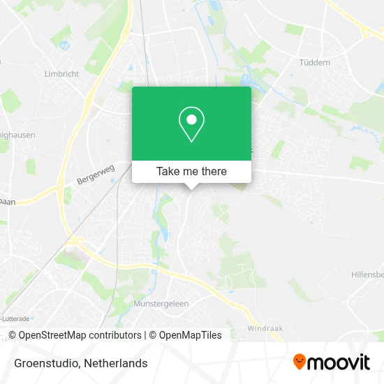 Groenstudio map