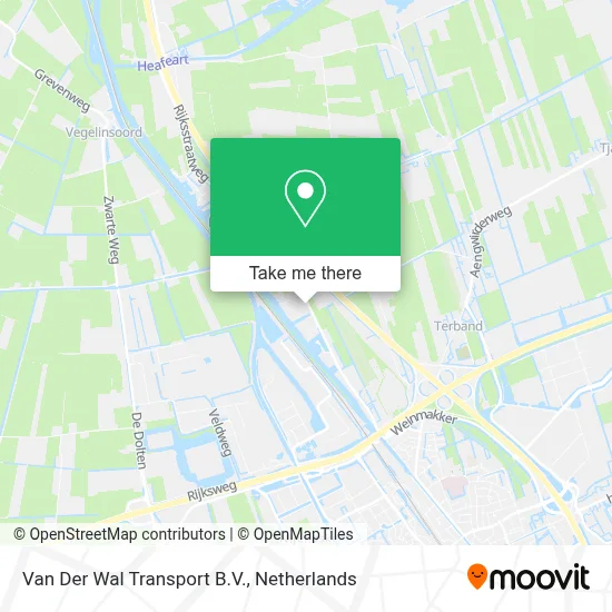 Van Der Wal Transport B.V. map
