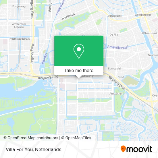 Villa For You map