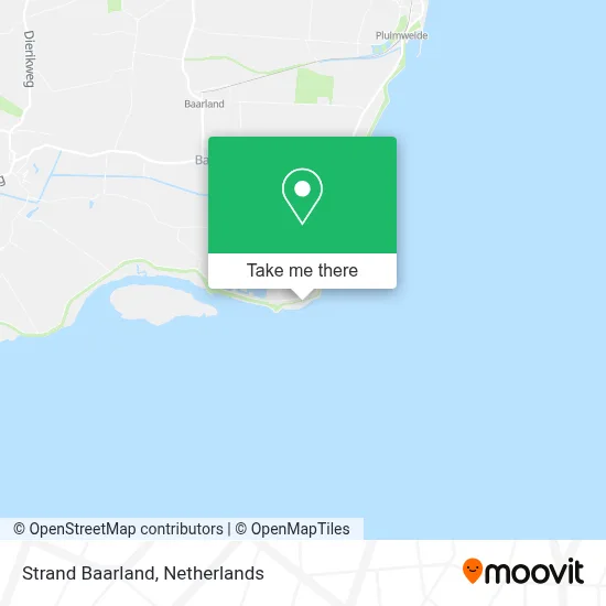 Strand Baarland map