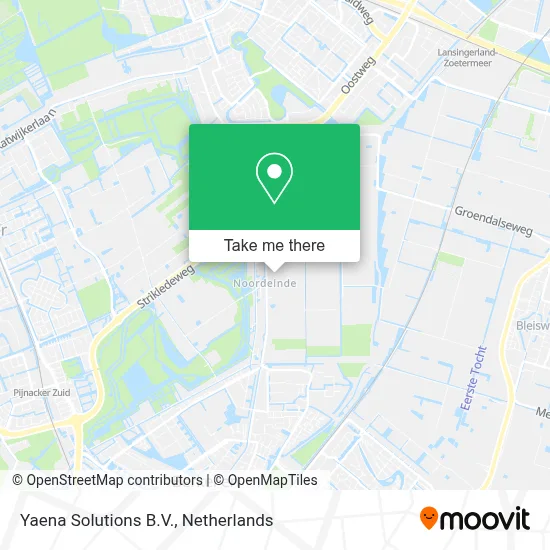 Yaena Solutions B.V. map