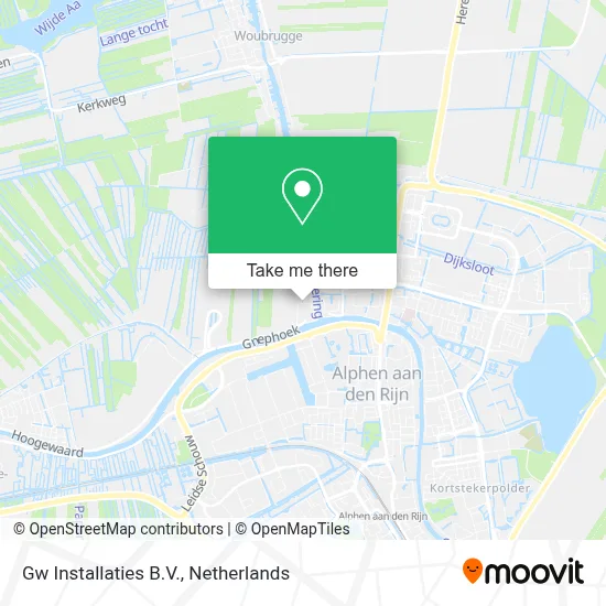 Gw Installaties B.V. map